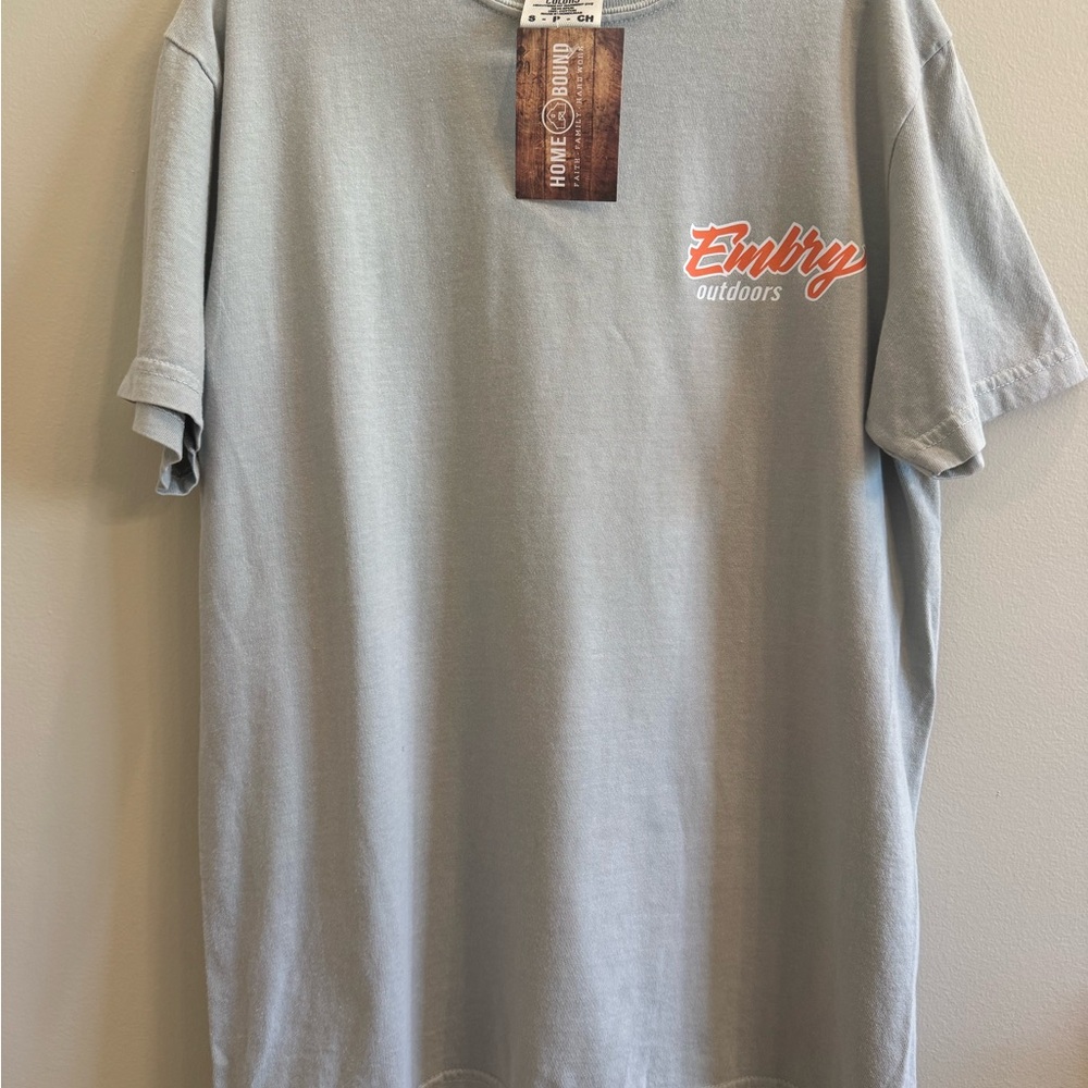Comfort Colors Light Gray/Green Short Sleeve Tee